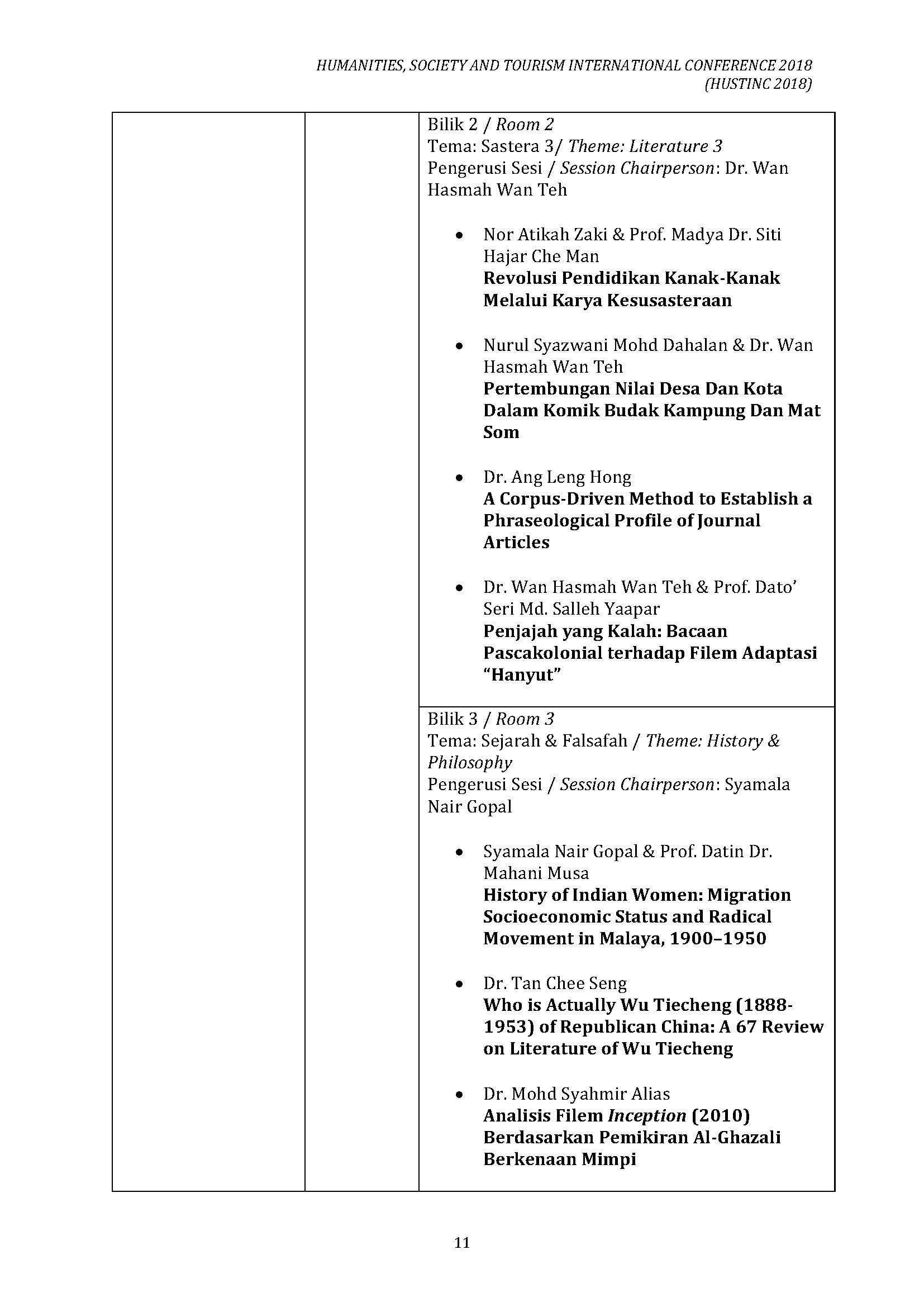 HUSTINC programme 22 OCT 2018 Page 8